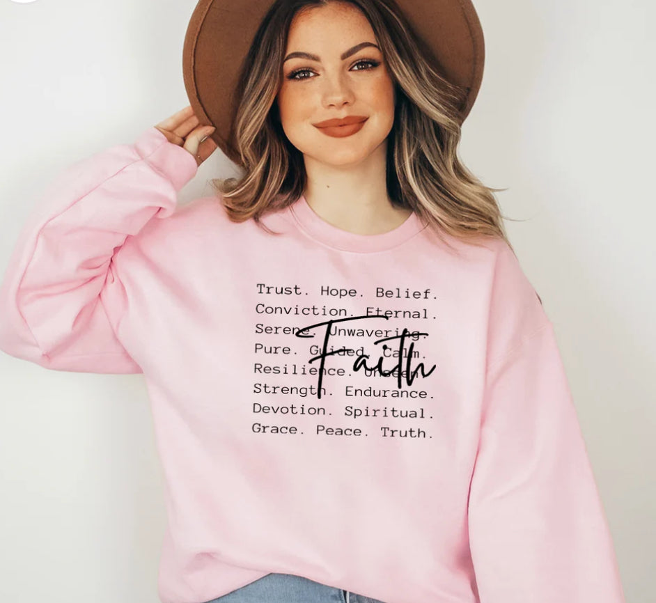 Faith T-shirt or Sweatshirt